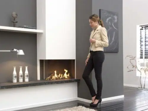 קמין גז בנוי אספקט rd