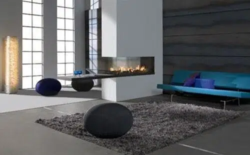 קמין גז בנוי אספקט rd