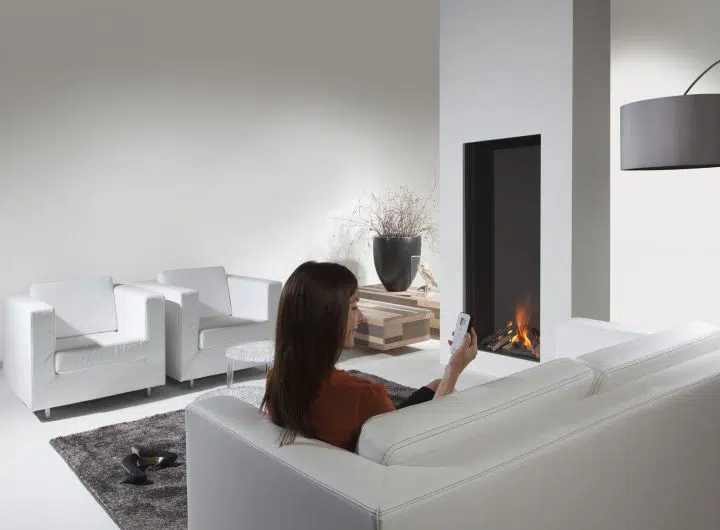 קמין גז בנוי SKY-L-F