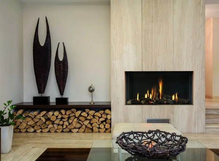 קמין גז בנוי modore-100