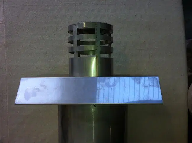 כובע קיר לארובת קמין גז