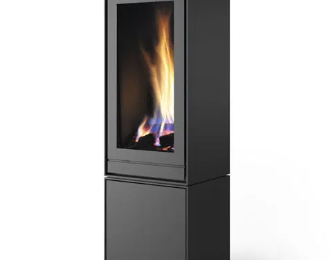 קמין גז מודרני צר וגבוה מדגם TQH 15