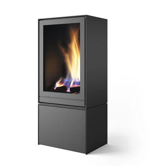 קמין גז TQH35 בעיצוב מודרני ומרשים