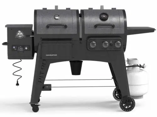 מעשנת פלט וגריל גז Navigator Combo 1230