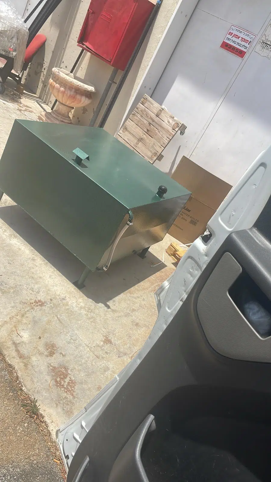 ⁦מיכל נפט סולר 500 ליטר לקמין או גנרטור⁩ – תמונה ⁦5⁩